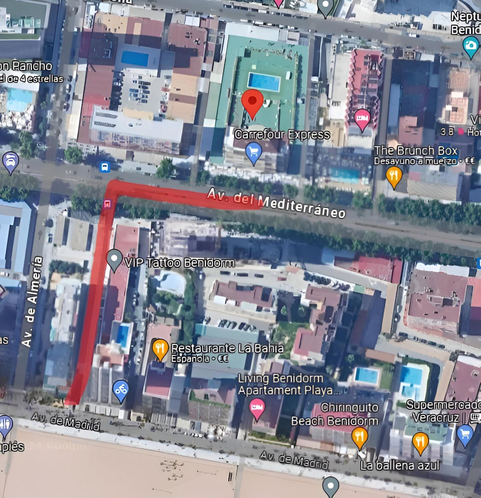 Paraiso Mediterraneo Levante Beach Pool & Parking Benidorm Kültér fotó